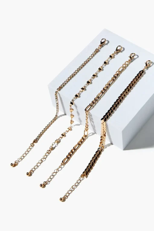 Assorted Chain Bracelet Set