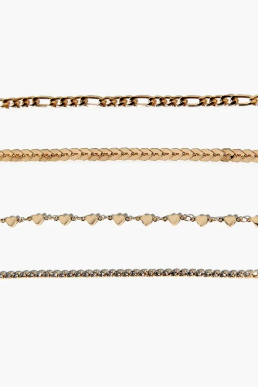 Assorted Chain Bracelet Set