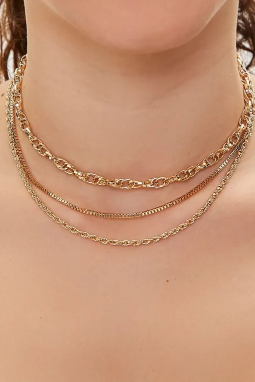 Assorted Chain Necklace Set