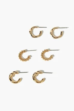 Assorted Hoop Earring Set