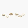 Assorted Rhinestone Ring Set
