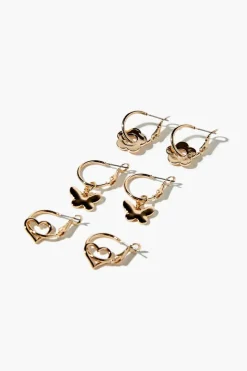 Assorted Stud & Hoop Earring Set