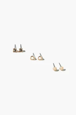 Assorted Stud & Hoop Earring Set