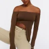 Asymmetrical Off-The-Shoulder Top