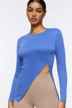Asymmetrical Split-Hem Top