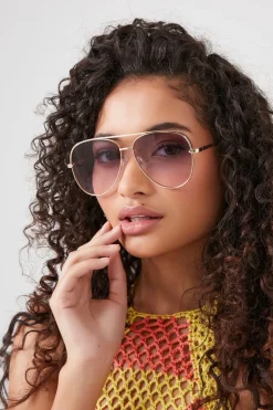 Aviator Frame Sunglasses