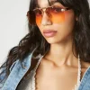 Aviator Frame Sunglasses