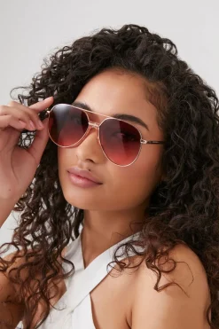 Aviator Frame Sunglasses