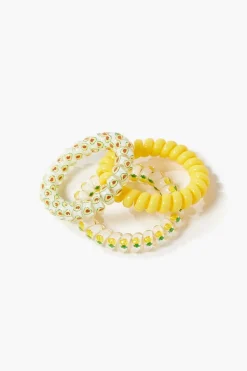 Avocado Spiral Hair Tie Set