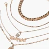 Babygirl Pendant Bracelet Set