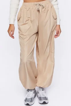 Baggy Windbreaker Parachute Pants