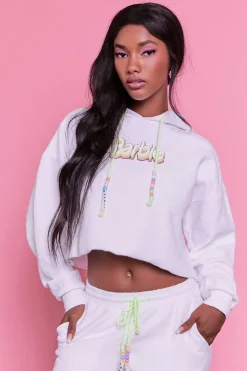 Barbie™ Graphic Beaded Hoodie