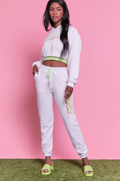 Barbie™ Graphic Beaded Hoodie