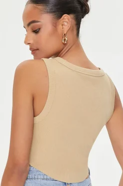 Basic Cropped Tank Top