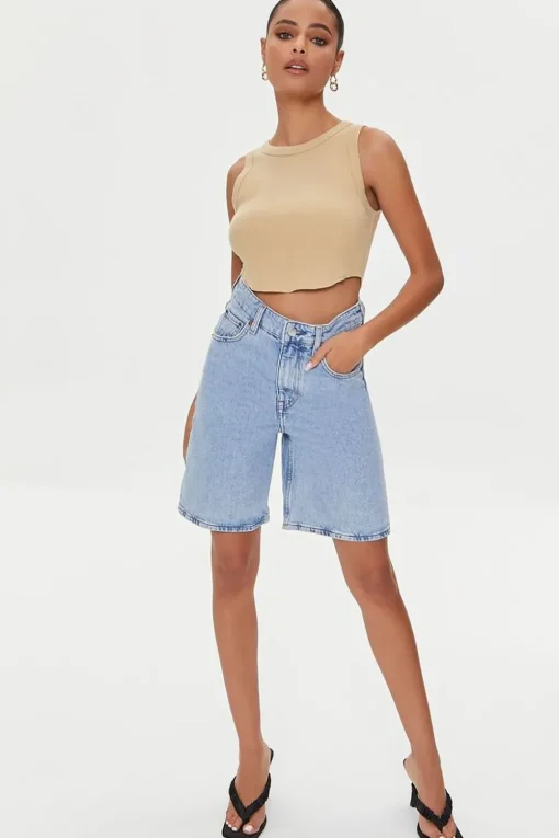 Basic Cropped Tank Top