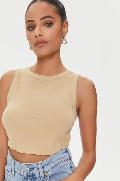Basic Cropped Tank Top