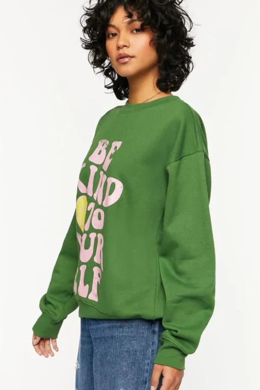 Be Kind To Yourself Graphic Pullover