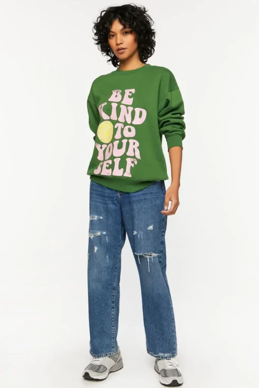 Be Kind To Yourself Graphic Pullover