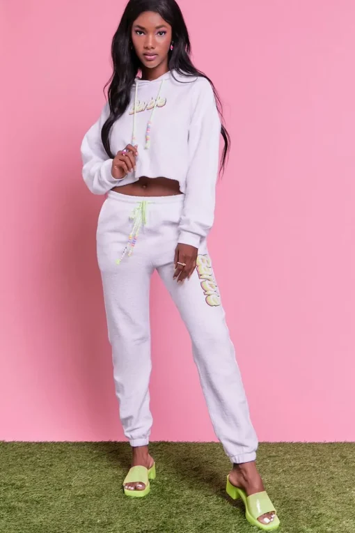 Beaded Barbie™ Graphic Joggers