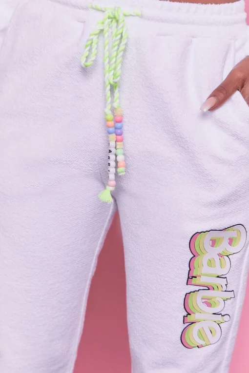 Beaded Barbie™ Graphic Joggers