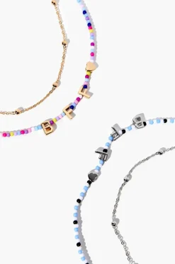 Beaded Bff Necklace Set