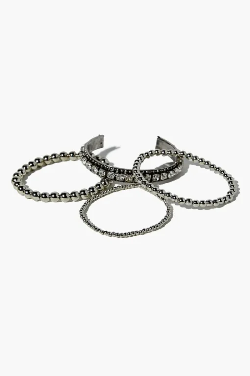 Beaded Stretch Bracelet Set