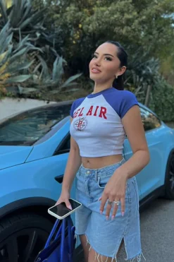 Bel Air Graphic Raglan Tee