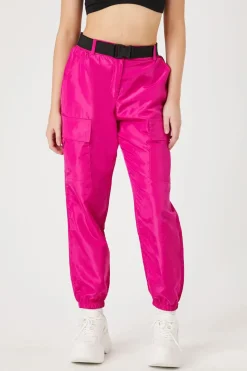 Belted Cargo Joggers