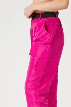 Belted Cargo Joggers
