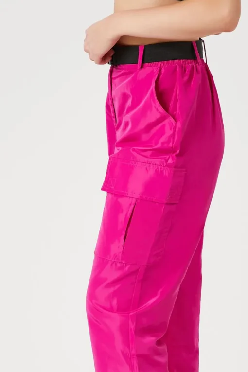 Belted Cargo Joggers
