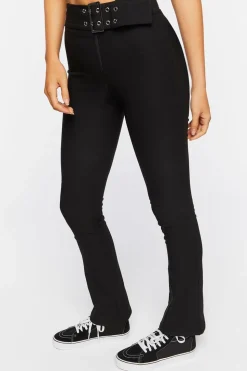 Belted Flare Pants
