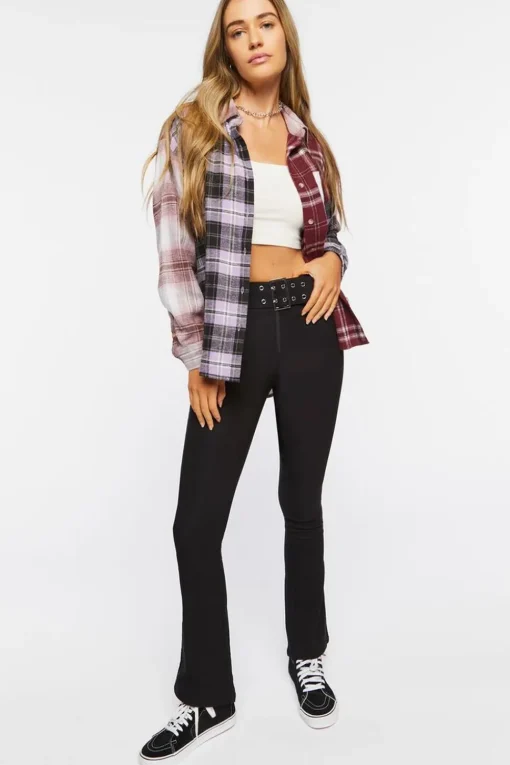 Belted Flare Pants