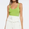 Belted High-Rise Foldover Shorts