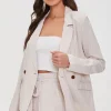 Belted Linen-Blend Shorts