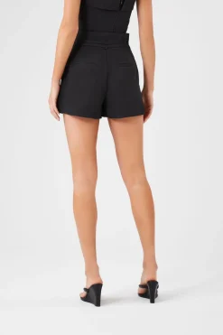 Belted Paperbag Shorts