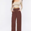 Belted Wide-Leg Trousers