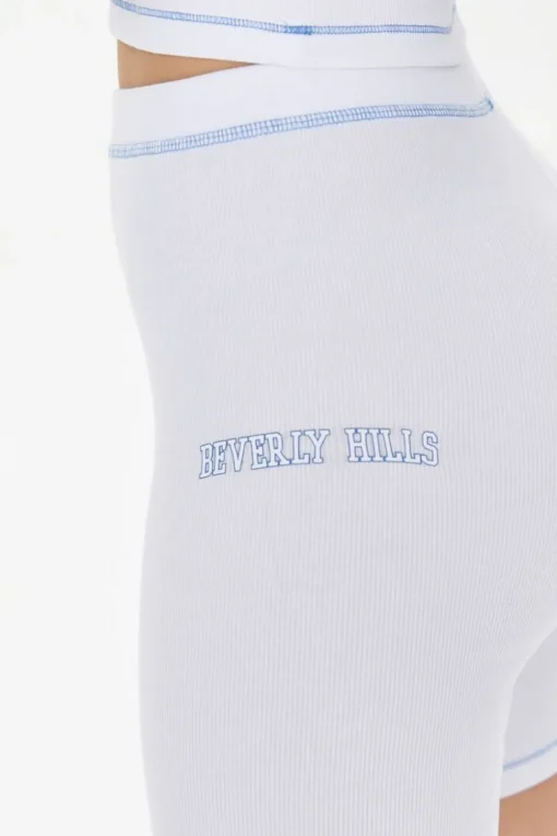 Beverly Hills Graphic Biker Shorts