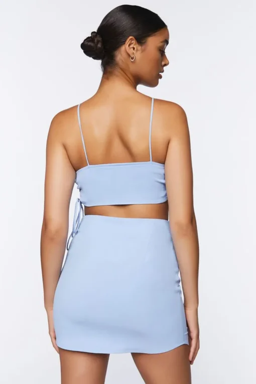 Blazer Cami & Mini Skirt Set