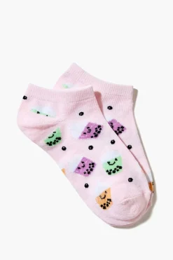 Boba Print Ankle Socks
