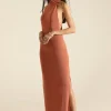 Bodycon Halter Maxi Dress
