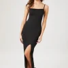 Bodycon Slit Maxi Dress
