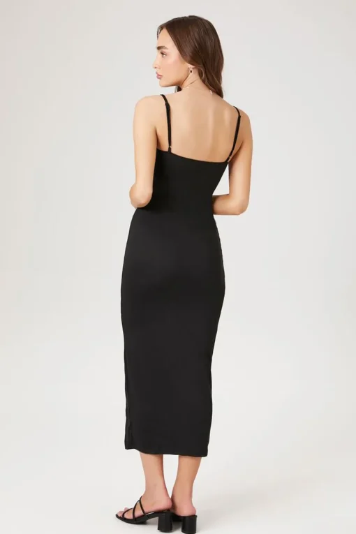 Bodycon Slit Maxi Dress