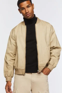 Bomber Zip-Up Jacket