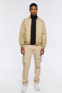 Bomber Zip-Up Jacket