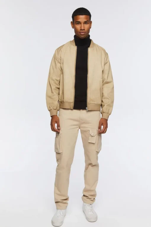 Bomber Zip-Up Jacket