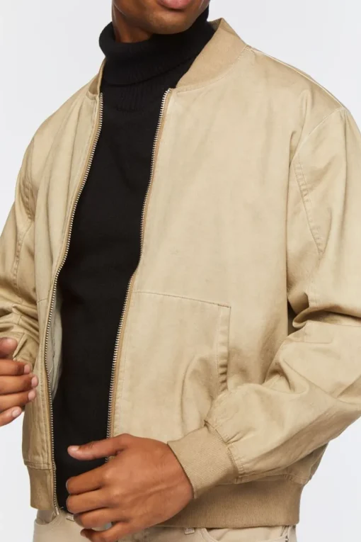 Bomber Zip-Up Jacket