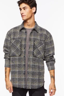 Boucle Plaid Shirt