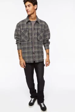 Boucle Plaid Shirt
