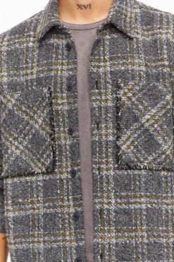 Boucle Plaid Shirt
