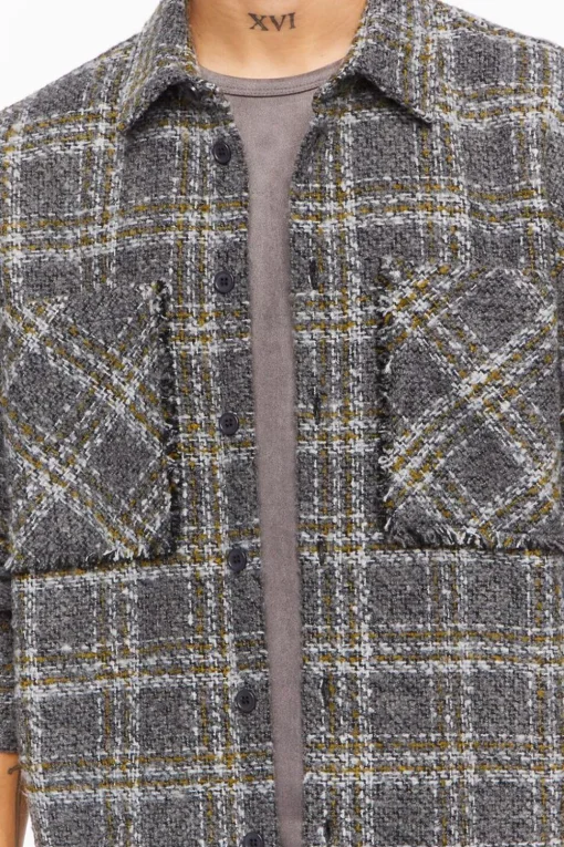 Boucle Plaid Shirt